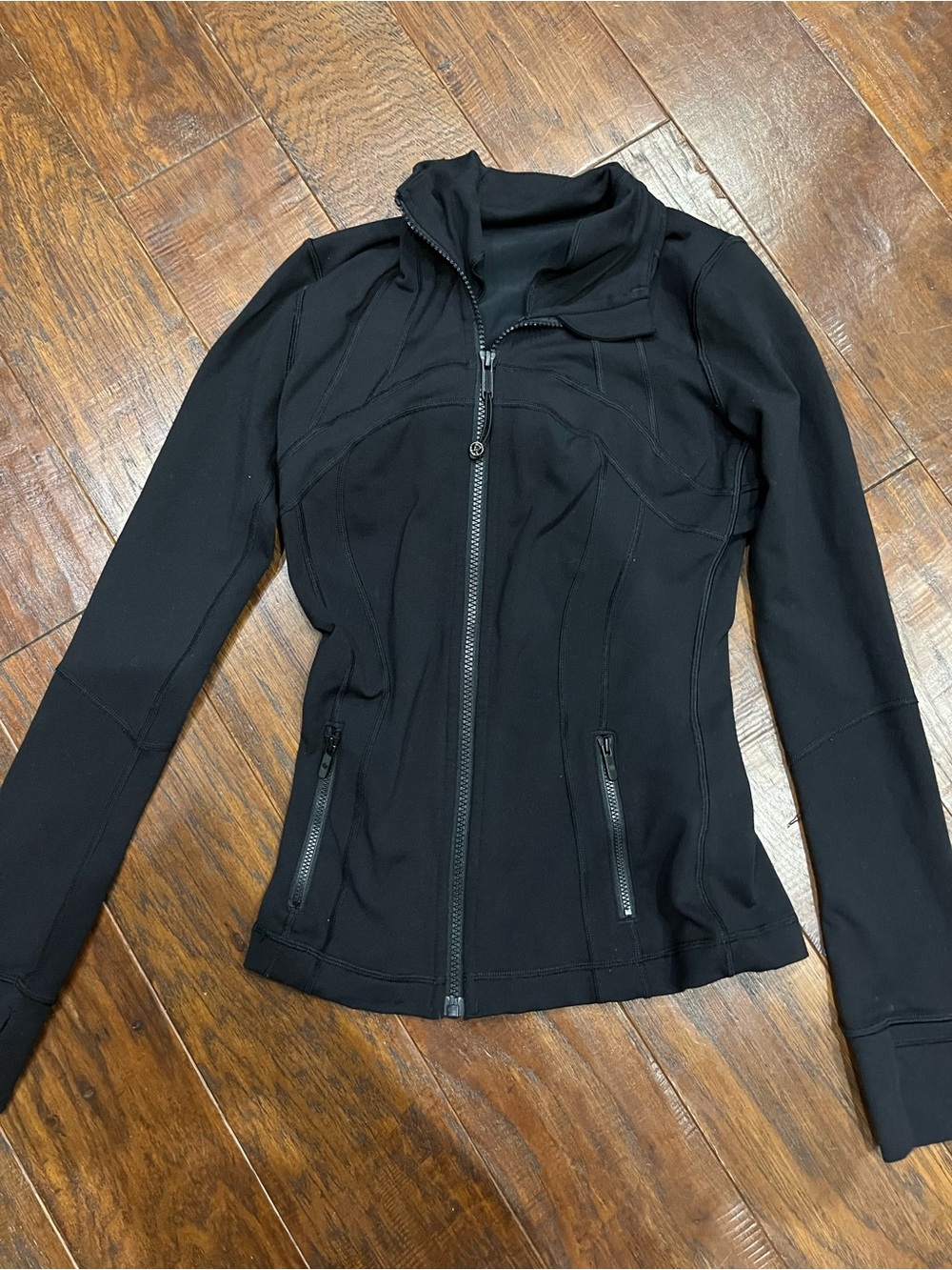 Women’s Black Lululemon Zip-Up Define Jacket